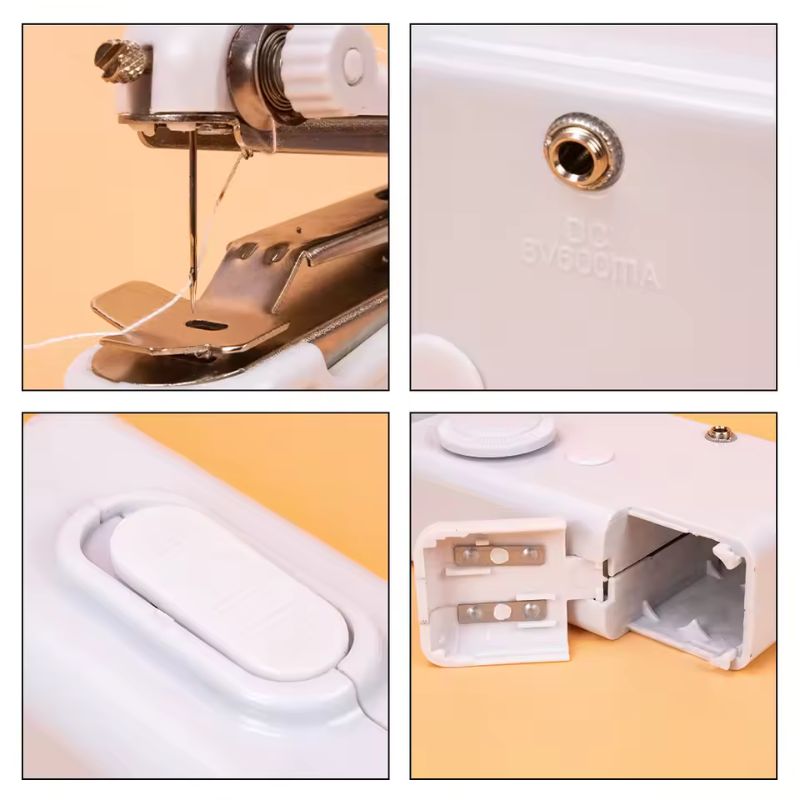 Mini máquina de coser automática