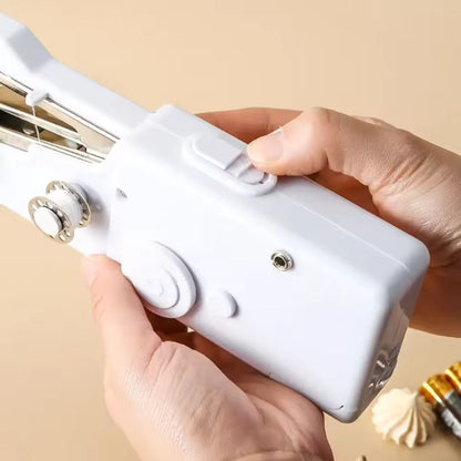 Mini máquina de coser automática